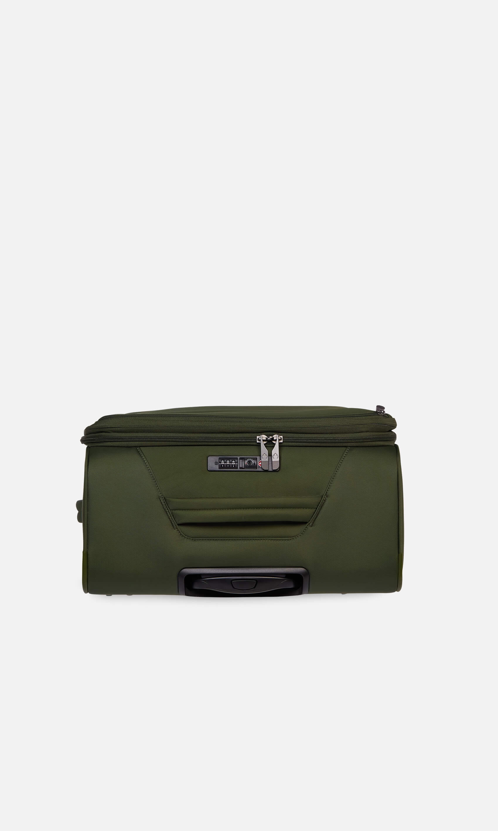 Antler Luggage -  Brixham medium in canopy green - Soft Suitcases Brixham Medium Suitcase Green | Soft Shell Suitcase | Antler 