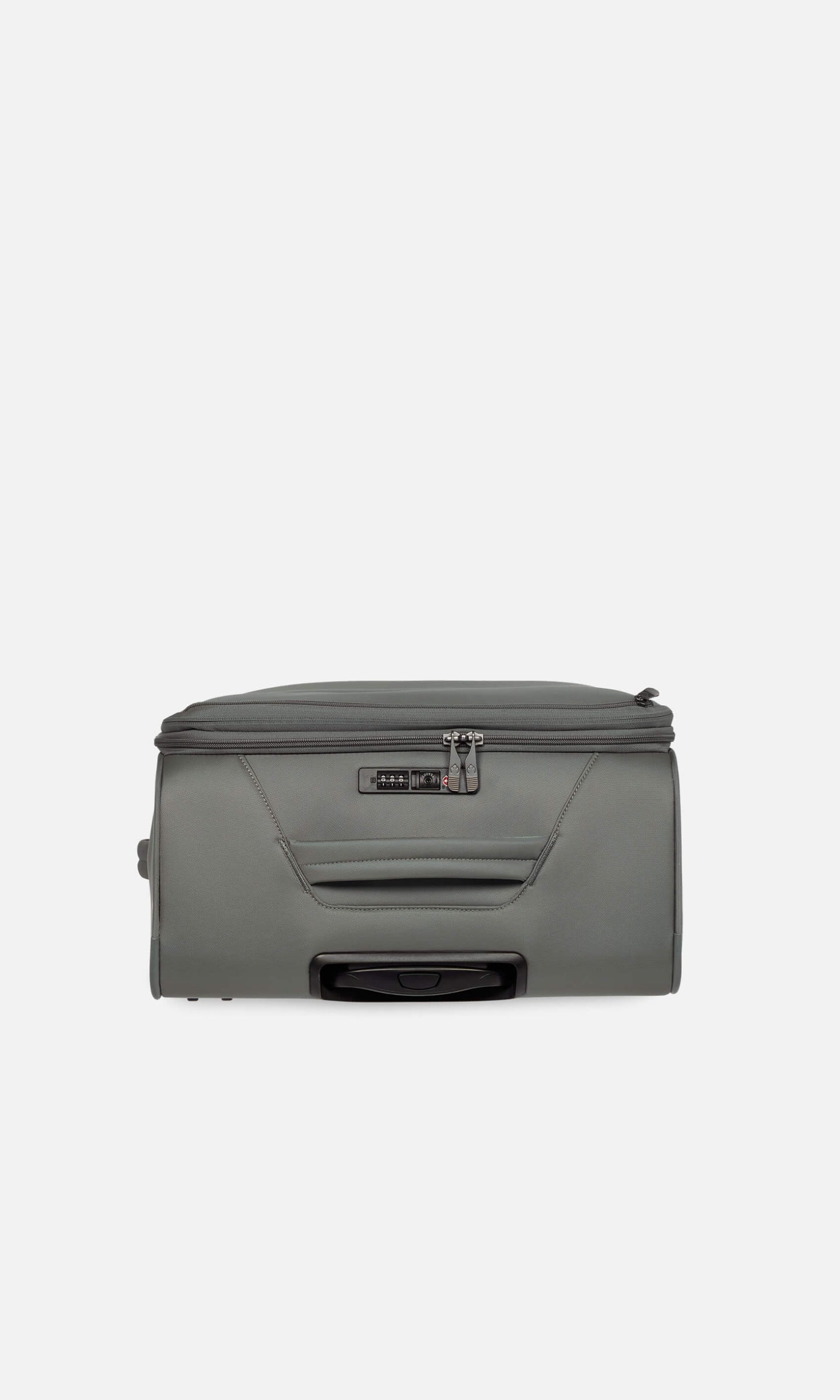 Antler Luggage -  Brixham medium in concrete grey - Soft Suitcases Brixham Medium Suitcase Grey | Soft Shell Suitcase | Antler 