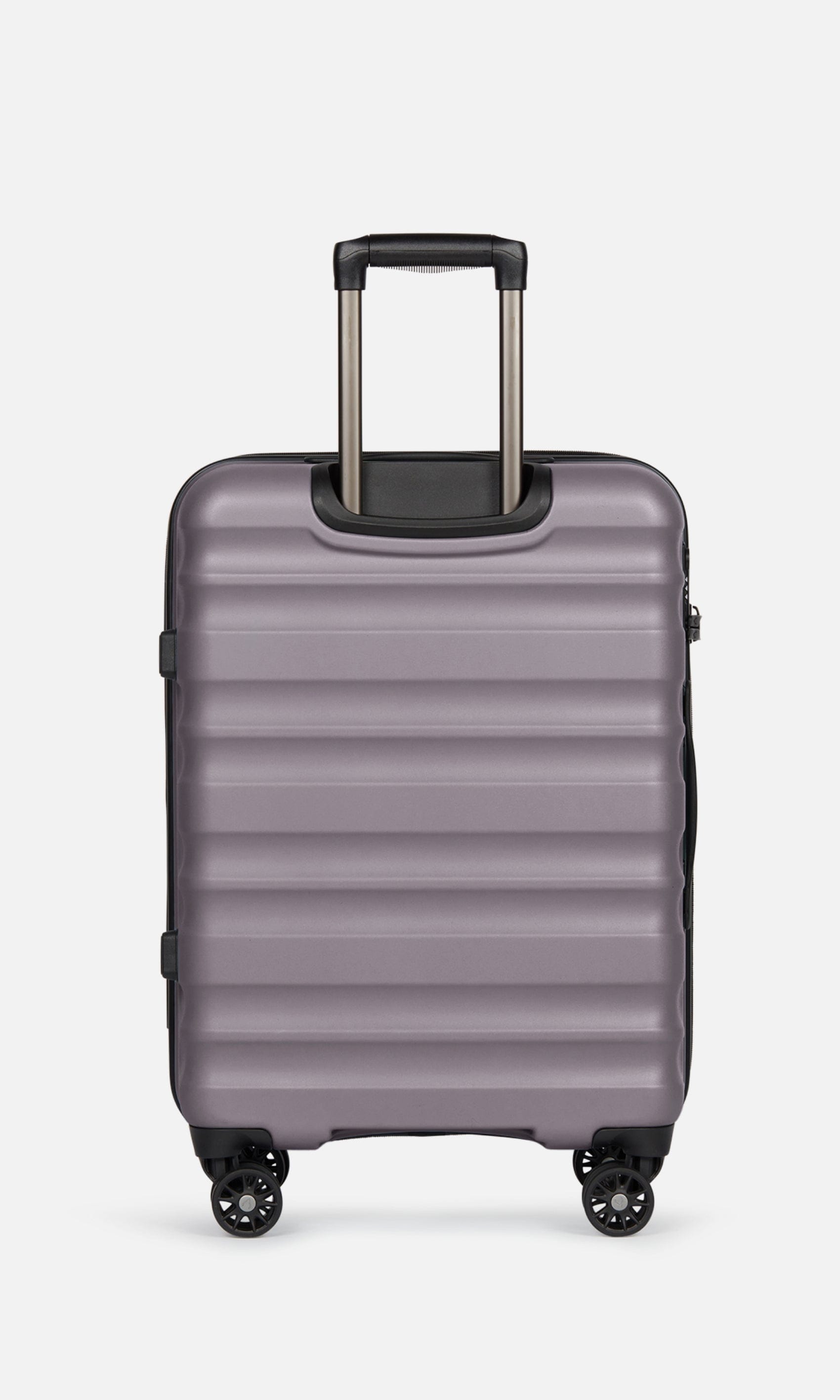 Antler Luggage -  Clifton medium in meadow purple - Hard Suitcases Clifton Medium Suitcase Purple | Hard Suitcase | Antler UK
