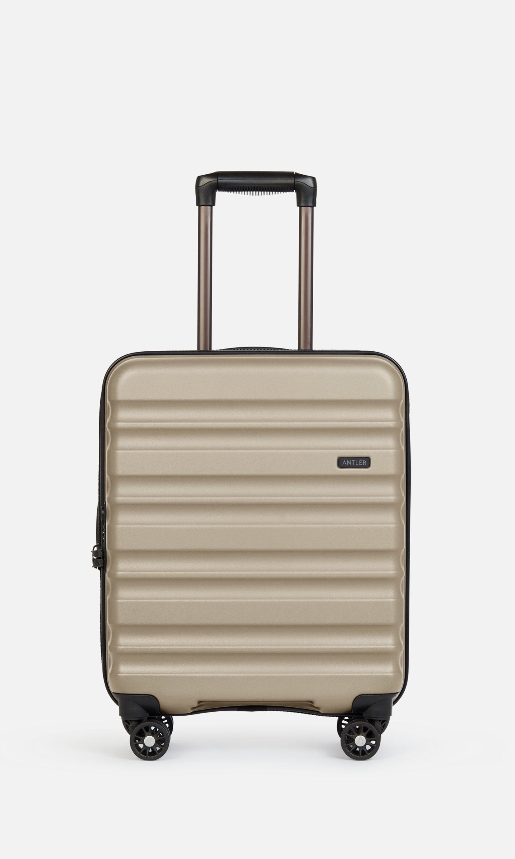 Antler Luggage -  Clifton set in oak brown - Hard Suitcases Clifton Set of 3 Suitcases Oak Brown | Hard Suitcase | Antler UK