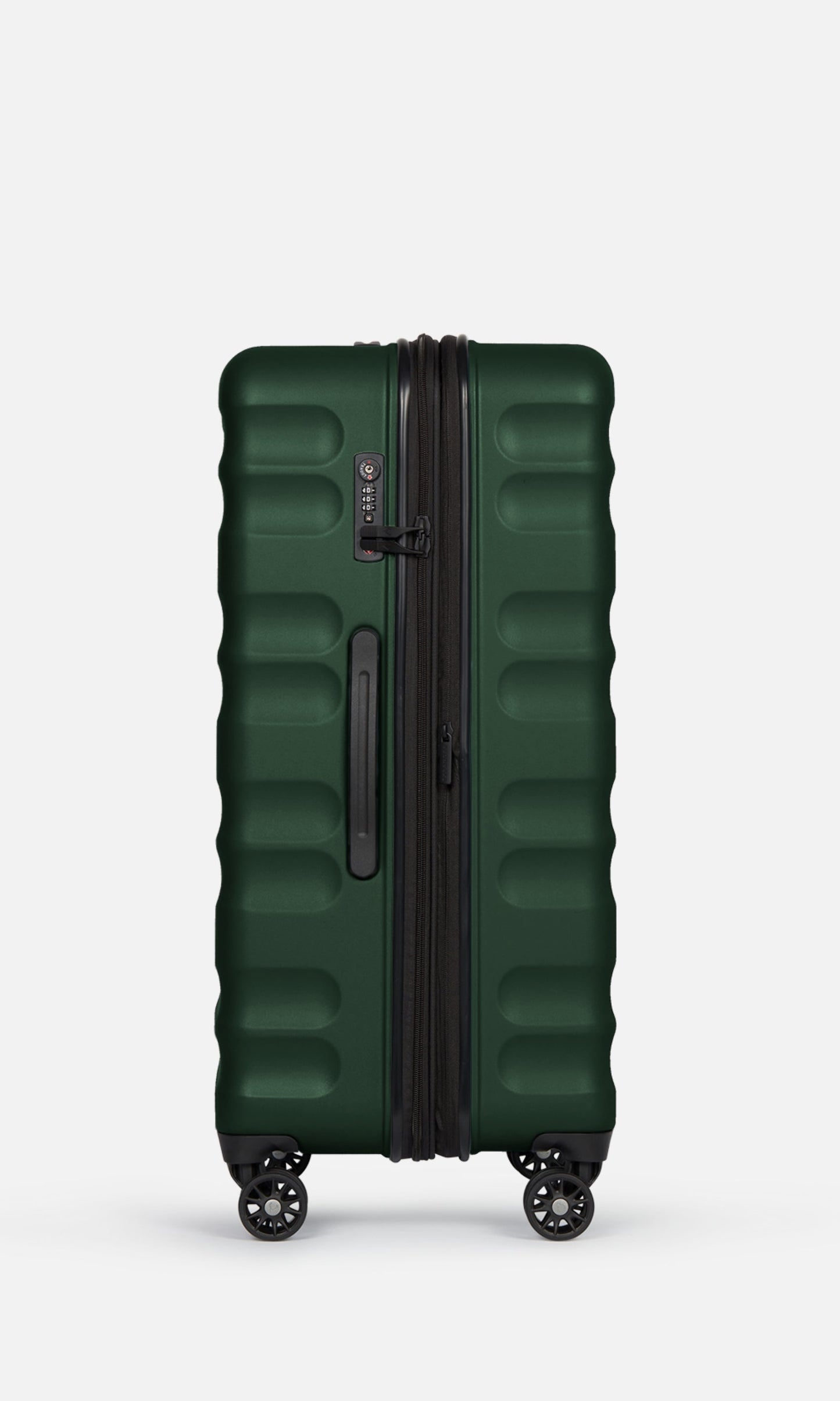 Antler Luggage -  Clifton set in woodland green - Hard Suitcases Clifton Set of 3 Suitcases Black | Hard Suitcase | Antler UK
