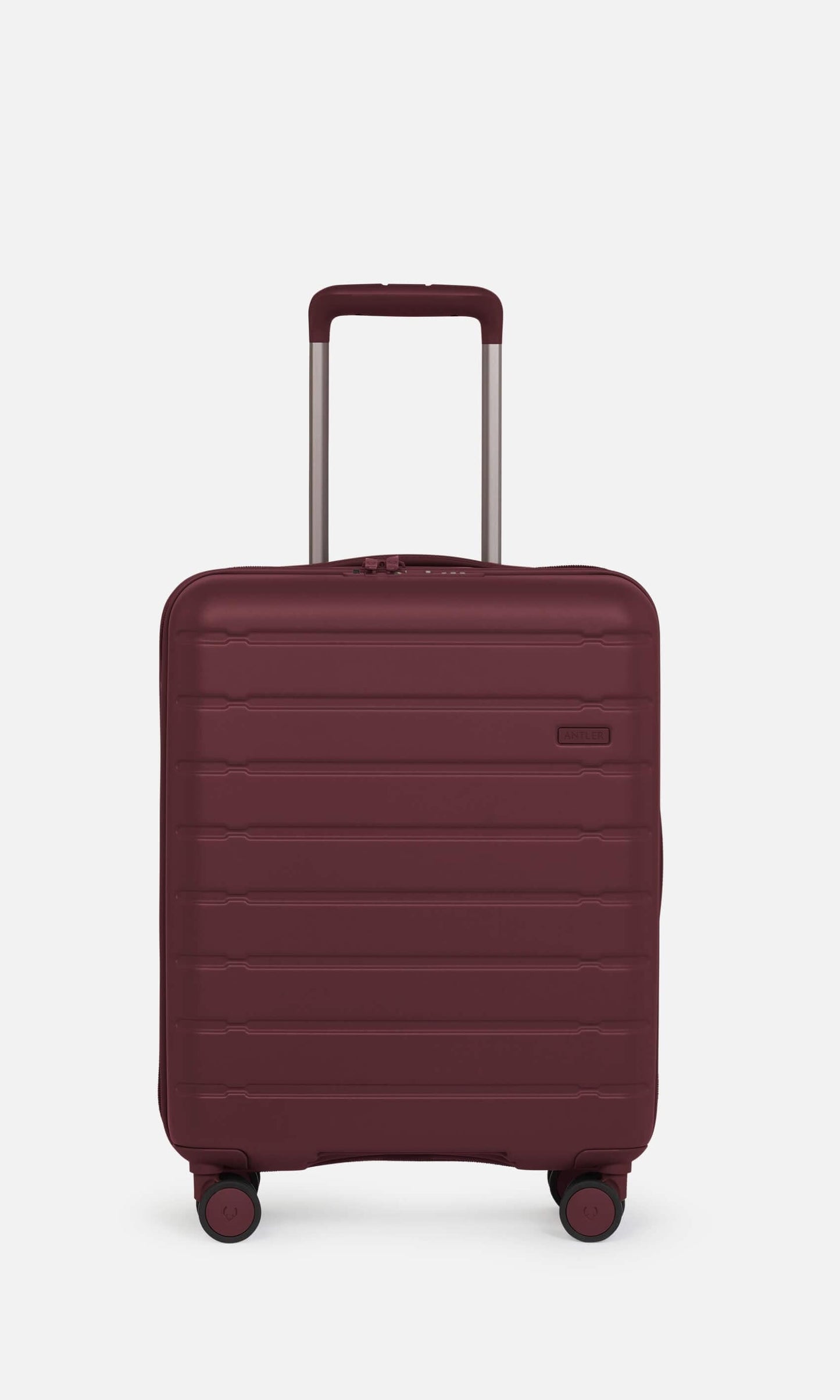 Antler Luggage -  Stamford set in berry purple - Hard Suitcases Stamford Set of 3 Suitcases Purple | Hard Luggage | Antler 