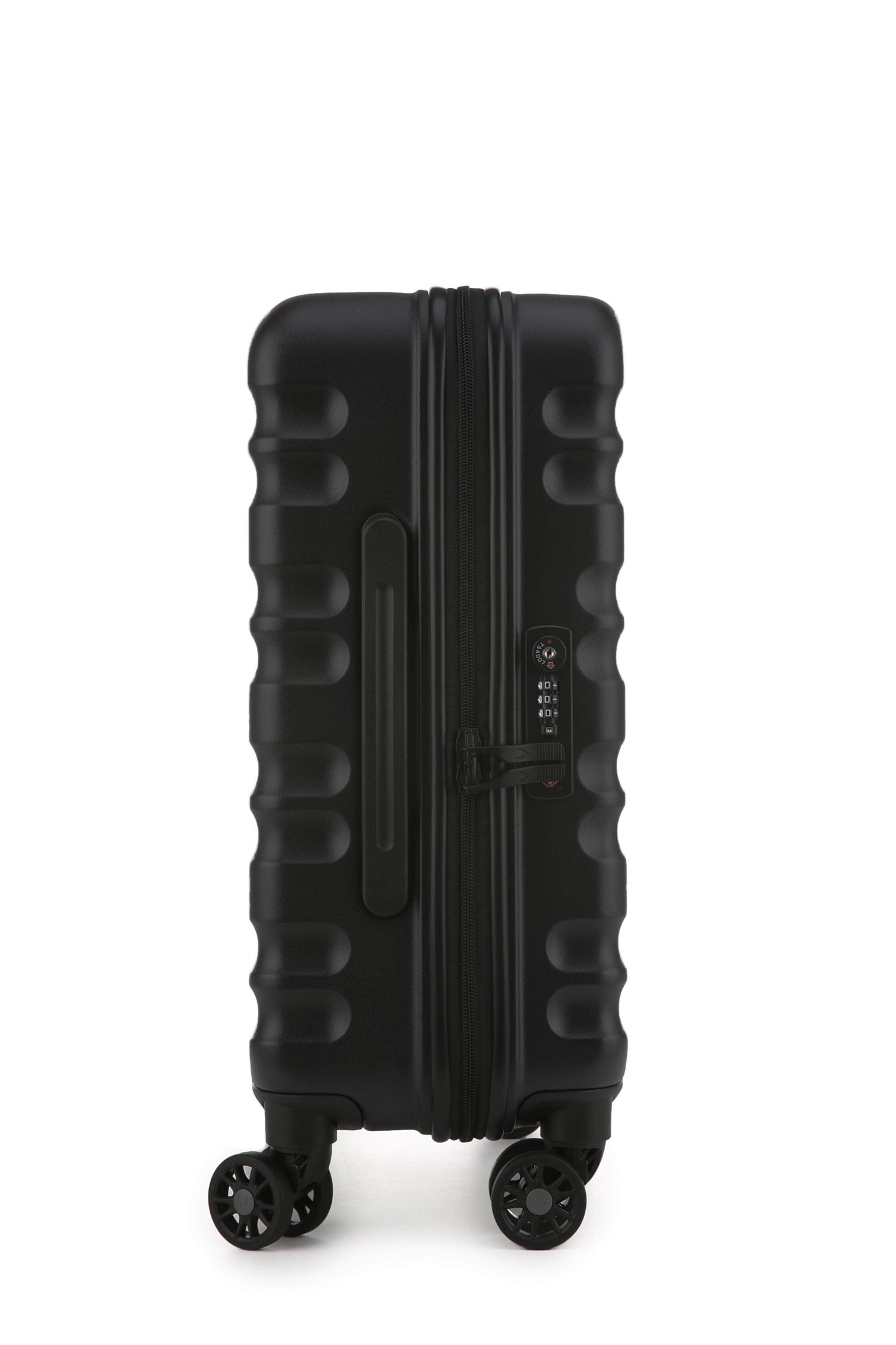 Antler Luggage -  Clifton cabin in black - Hard Suitcases Clifton Monos 55x40x20cm Cabin Suitcase Black | Hard Suitcase | Antler UK