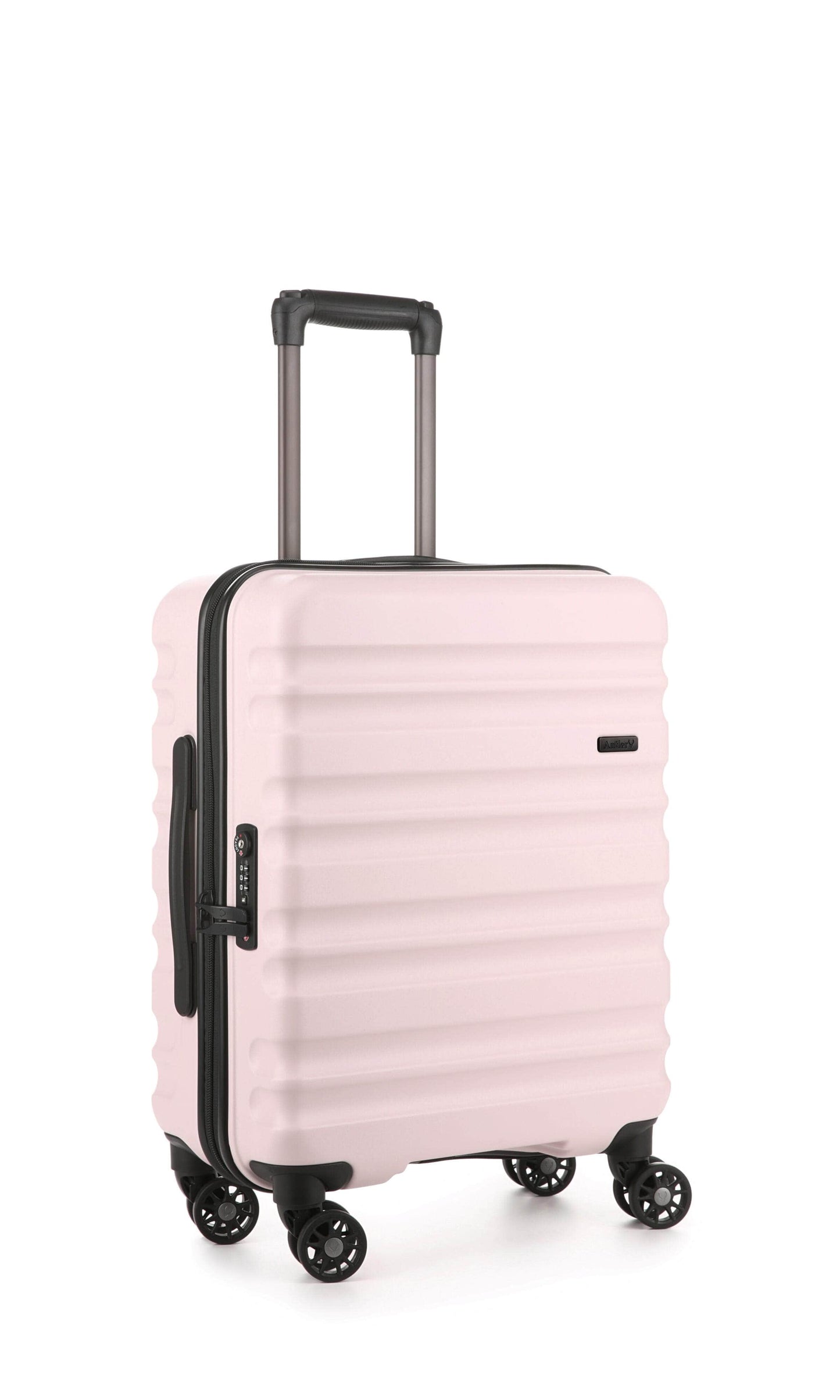 Antler Luggage -  Clifton cabin in blush - Hard Suitcases Clifton 55x40x20cm Cabin Suitcase Blush | Hard Suitcase | Antler UK