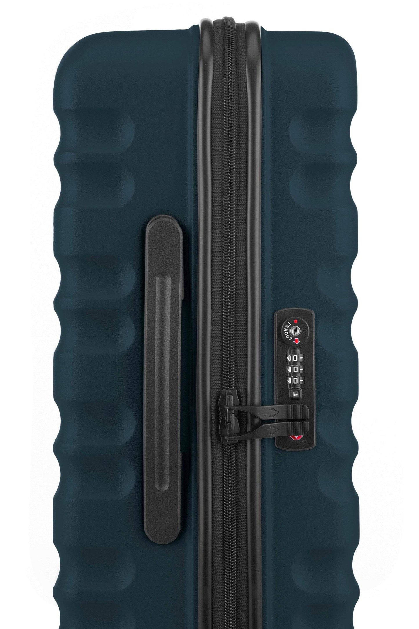 Antler Luggage -  Clifton cabin in navy - Hard Suitcases Clifton 55x40x20cm Cabin Suitcase Navy | Hard Suitcase | Antler UK