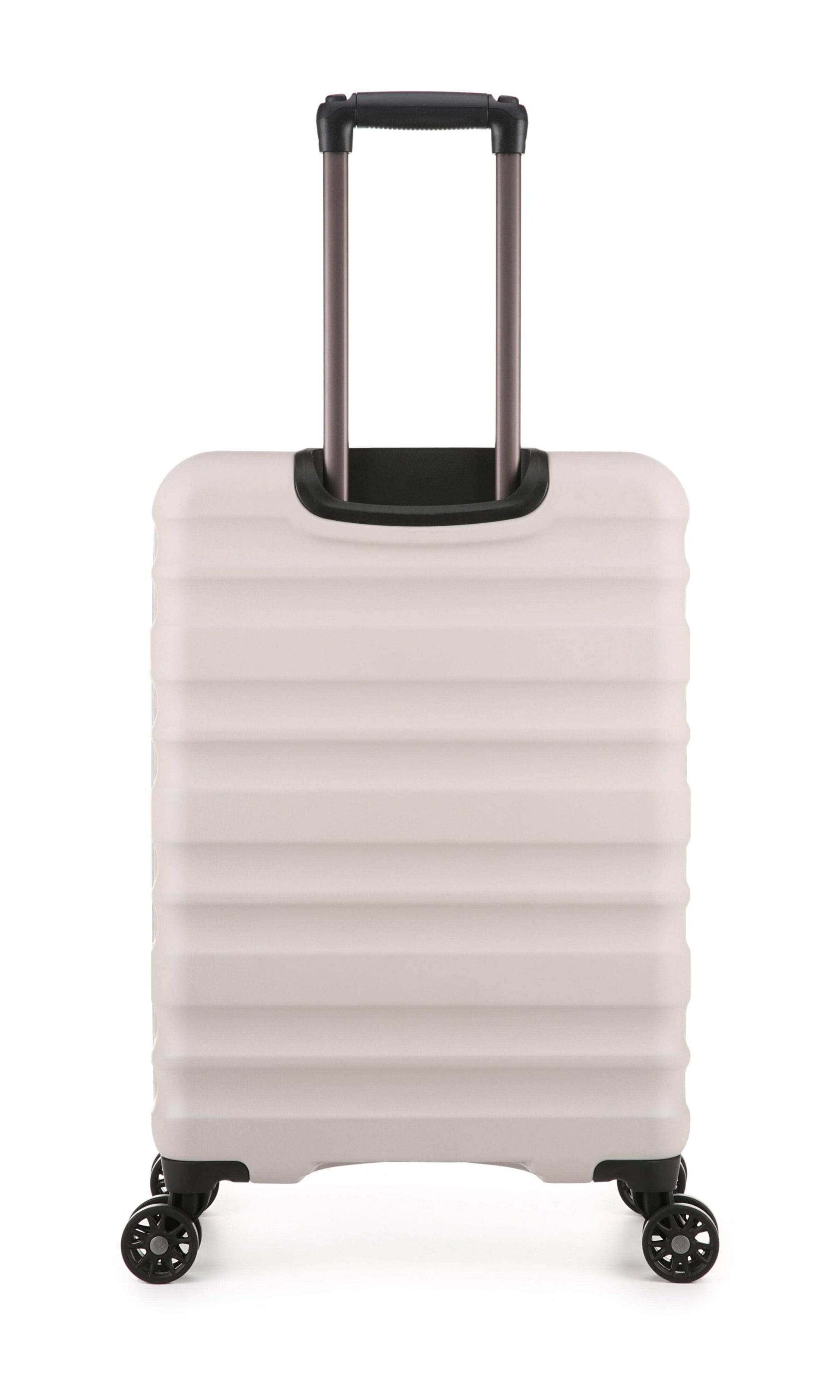 Antler Luggage -  Clifton medium in taupe - Hard Suitcases Clifton Medium Suitcase Taupe | Hard Suitcase | Antler UK