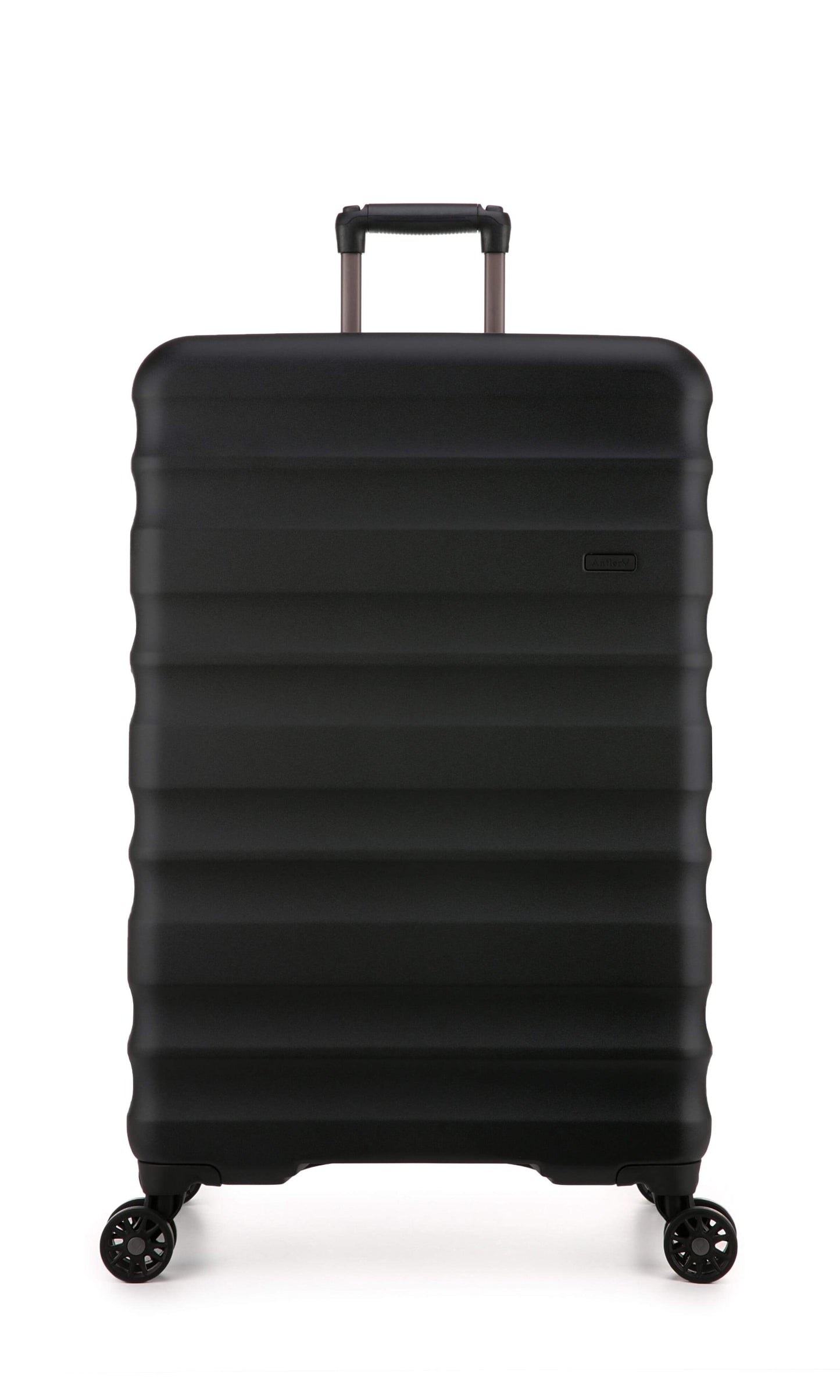 Antler Luggage -  Clifton set in black - Hard Suitcases Clifton Set of 3 Suitcases Black | Hard Suitcase | Antler UK