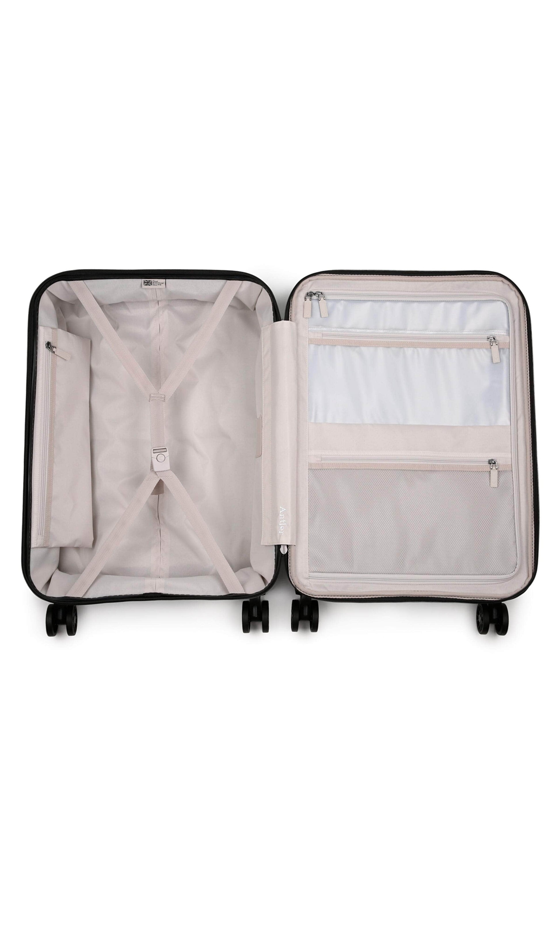Antler Luggage -  Clifton set in blush - Hard Suitcases Clifton Set of 3 Suitcases Blush | Hard Suitcase | Antler UK