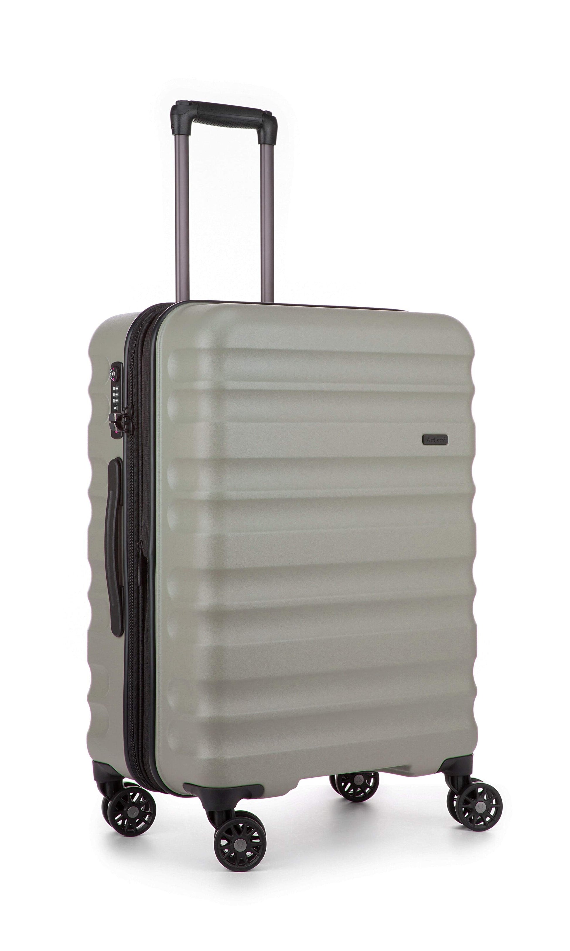 Antler Luggage -  Clifton set in sage - Hard Suitcases Clifton Set of 3 Suitcases Sage | Hard Suitcase | Antler UK