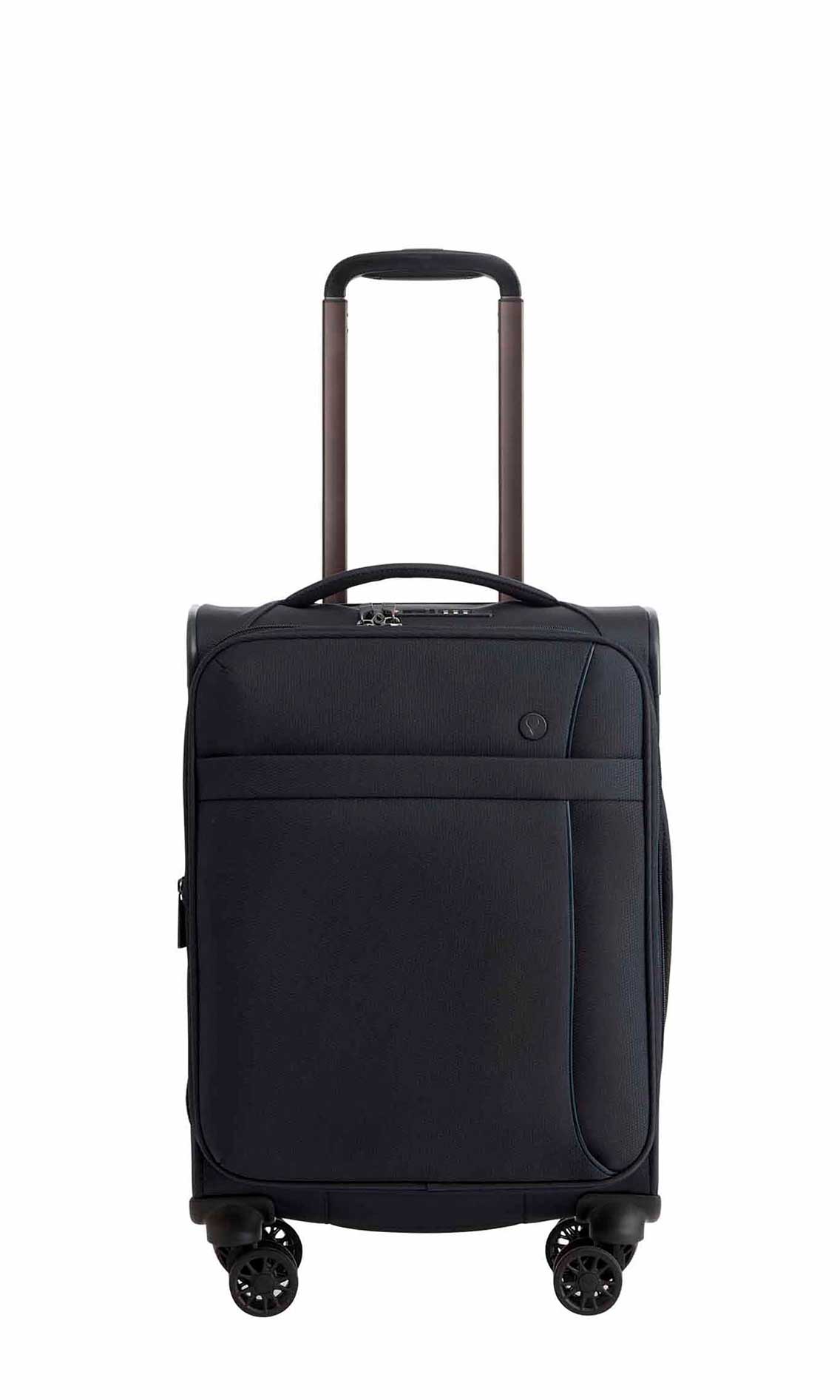 Antler Luggage -  Prestwick cabin in navy - Soft Suitcases Prestwick Cabin Suitcase Navy | Soft Shell Suitcase | Antler AU