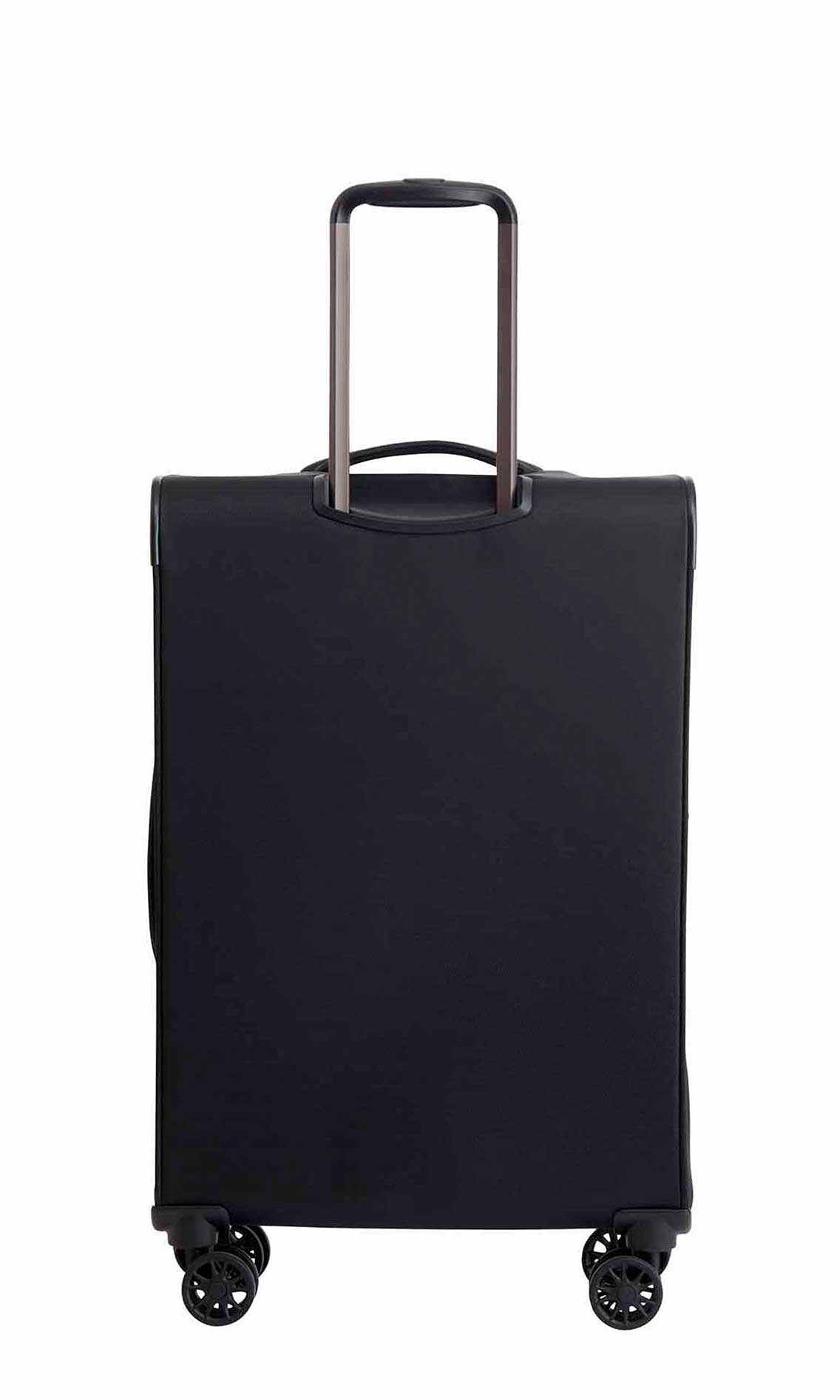Antler Luggage -  Prestwick medium in black - Soft Suitcases Prestwick Medium Suitcase Black | Soft Shell Suitcase | Antler AU